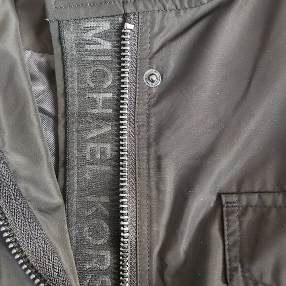 $295 retail-NWT-Michael Kors Women's Jacket Black-Medium - Picture 6 of 7